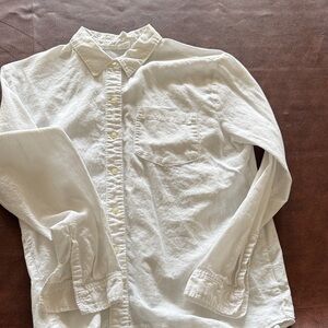 GAP White Linen Shirt